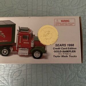 NEVER OPENED Season’s Greetings Sears Trailer Truck #1